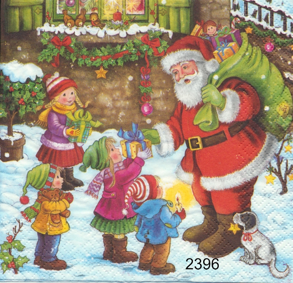 Julklappsutdelning