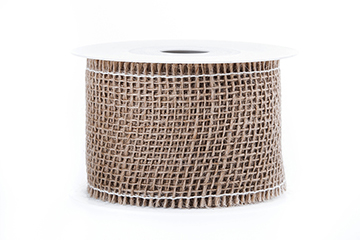 1 meter  Juteband 60mm bred