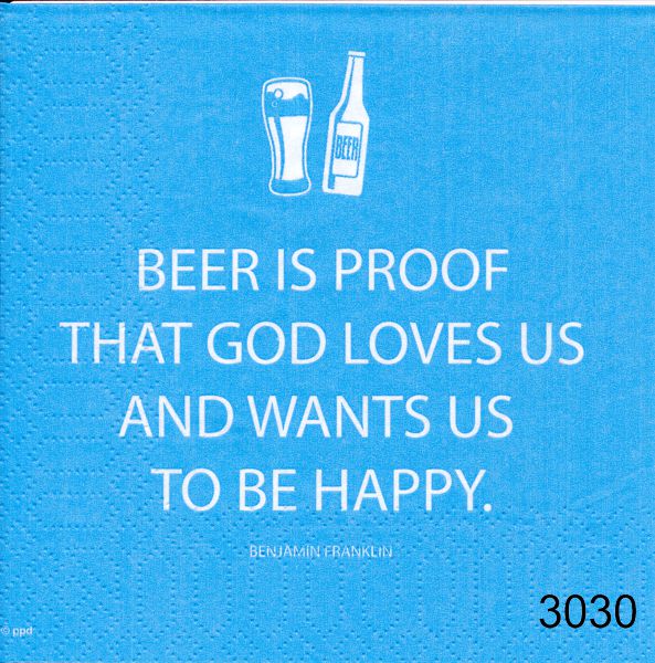 Beer is proof