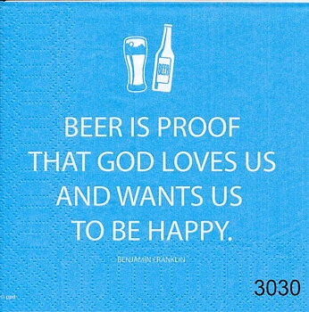 Beer is proof