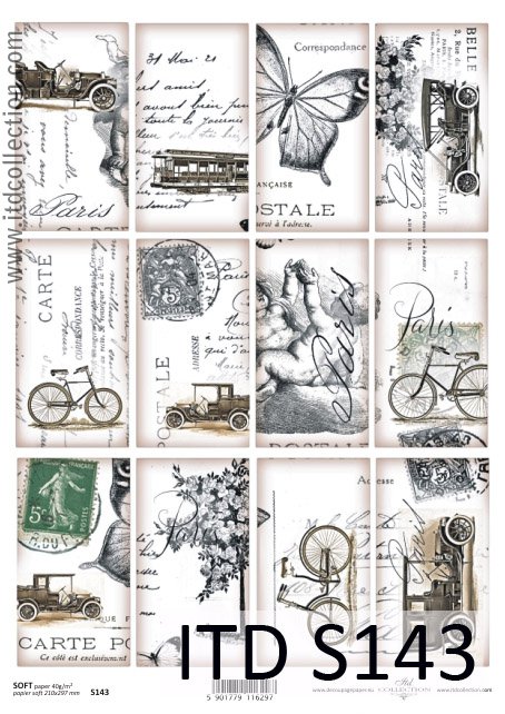 Collage olika motiv
