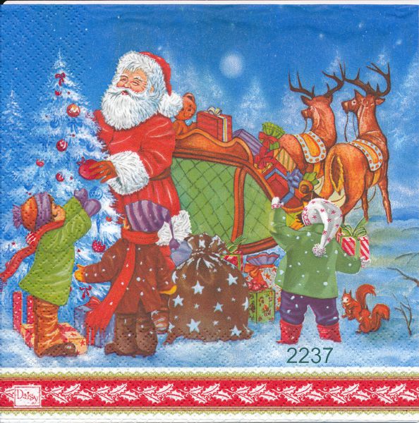 Tomte med barn