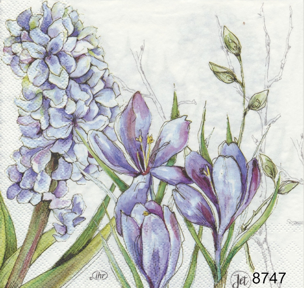 Vårblommor olika motiv  - 2