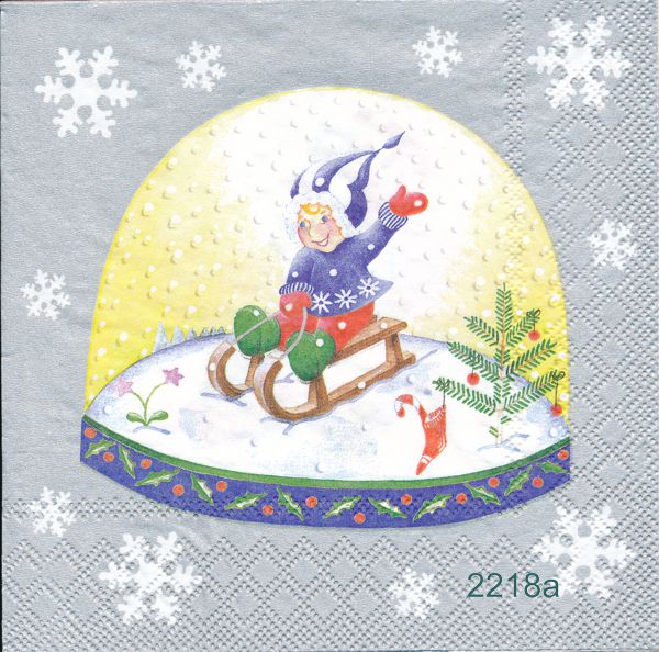Olika motiv snöglob