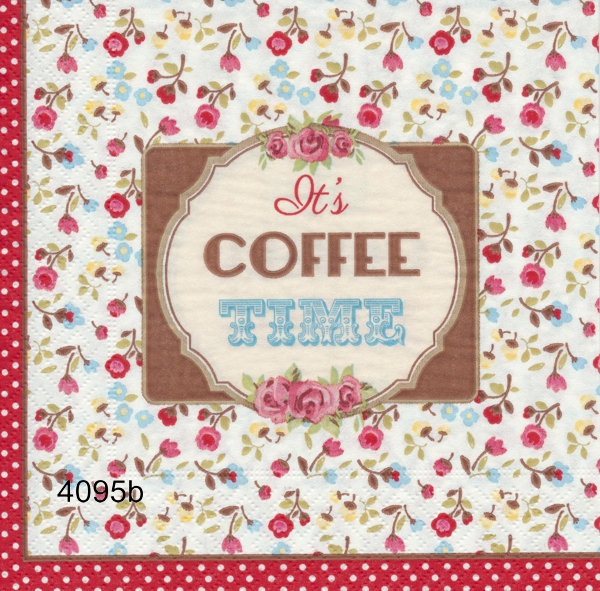 4 olika motiv time for coffe - 2