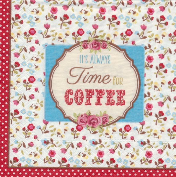 4 olika motiv time for coffe - 3