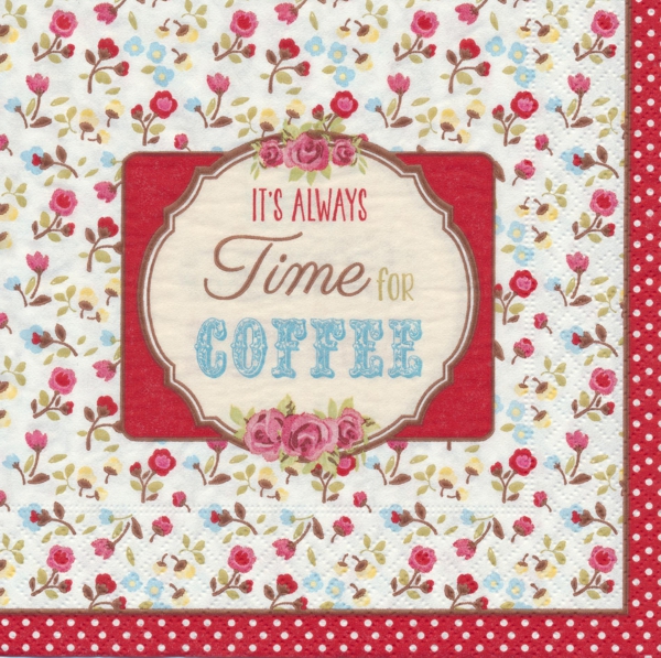 4 olika motiv time for coffe