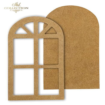 Hdf board  20 cm x 13,3 cm   3mm tjock  - HDF007