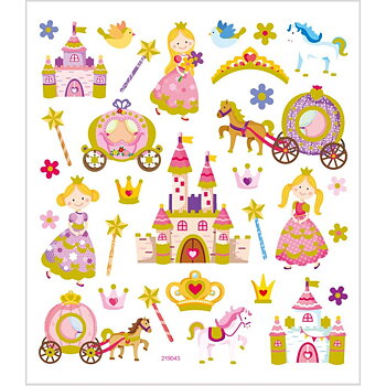Stickers, 15x16,5 cm, ., feér, 1ark