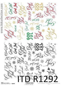 Text (God Jul)