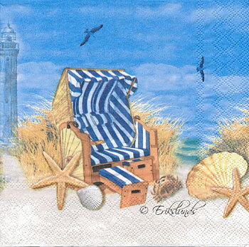 På stranden (olika motiv) 