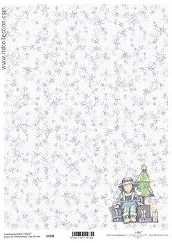 Scrapbooking paper ensidigt  A4 SC0 035
