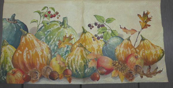 Pumpor( Halva servetten visas)