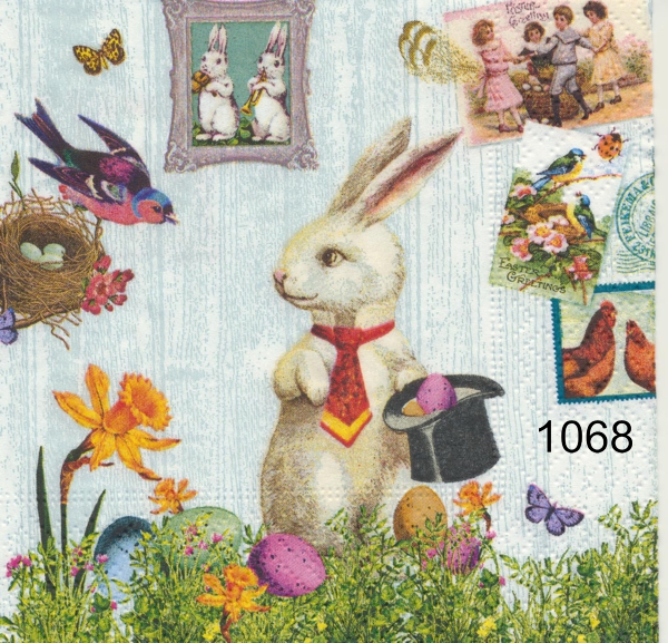 Påskhare - Erikslunds Decoupage