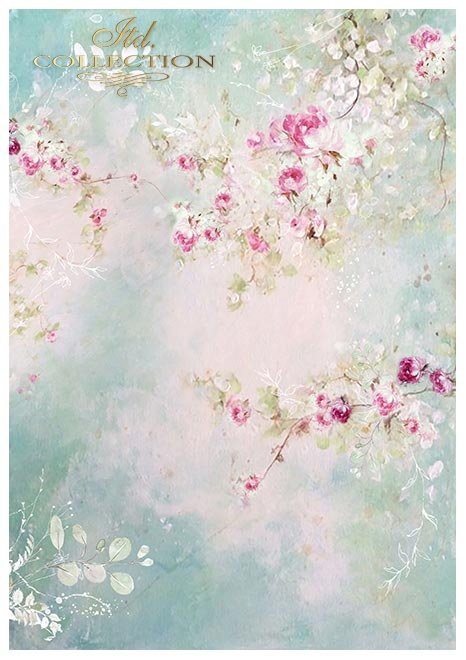  Scrapbooking papers SCRAP-054 ''Shabby Chic for Spring'' - 13