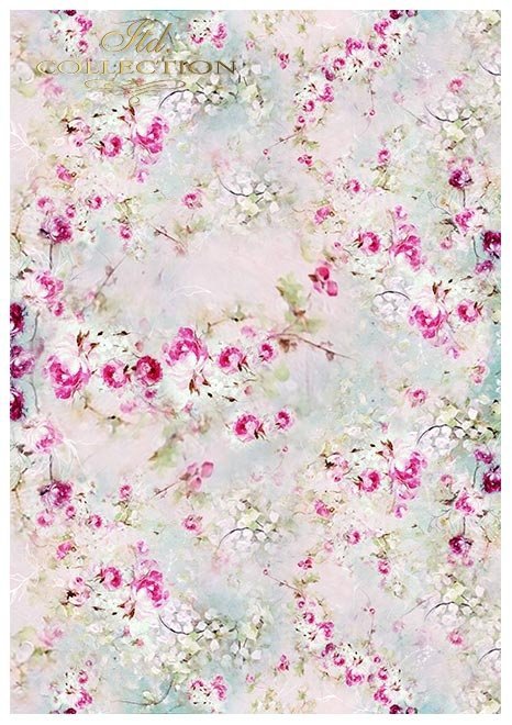 Scrapbooking papers SCRAP-054 ''Shabby Chic for Spring'' - 7
