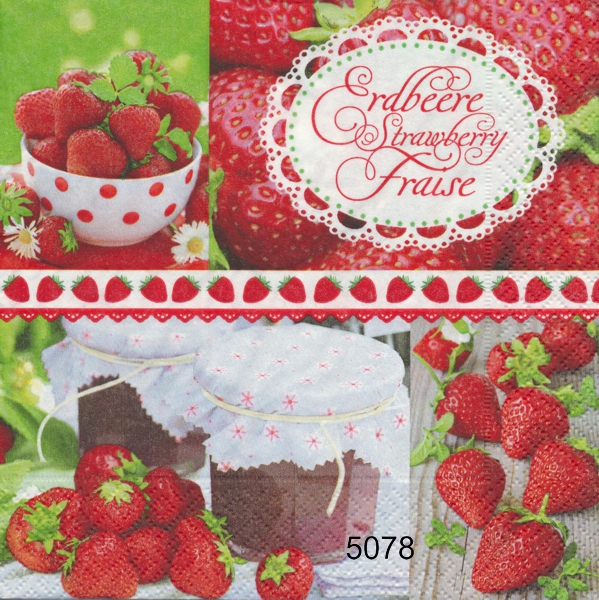 Erdbeere Strawberry Fraise
