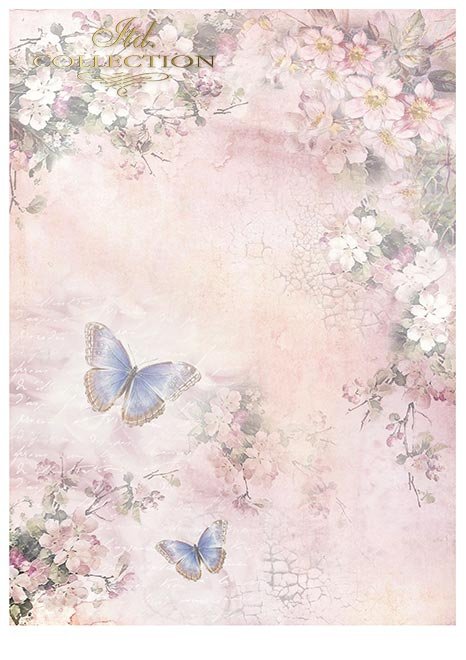Scrapbooking papers SCRAP-045 ''Rosy summertime'' - 8