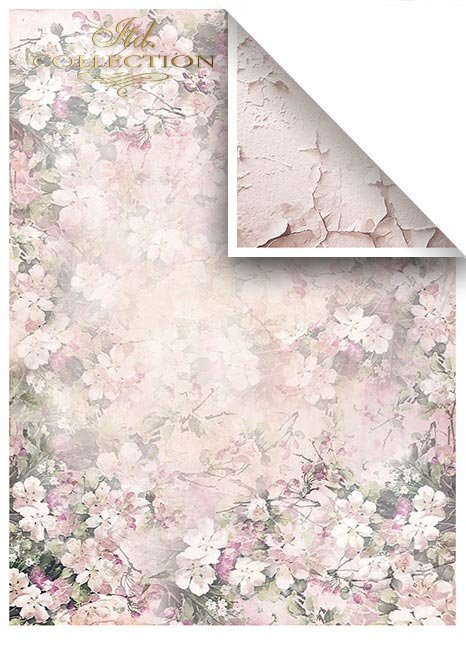 Scrapbooking papers SCRAP-045 ''Rosy summertime'' - 17