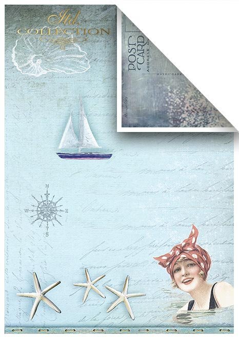  Scrapbooking papers SCRAP-047 ''Seafaring adventure'' - 8