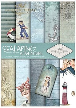  Scrapbooking papers SCRAP-047 ''Seafaring adventure''