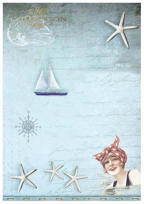  Scrapbooking papers SCRAP-047 ''Seafaring adventure'' - 6
