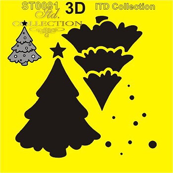 Stencil 16X16 cm    ST0081