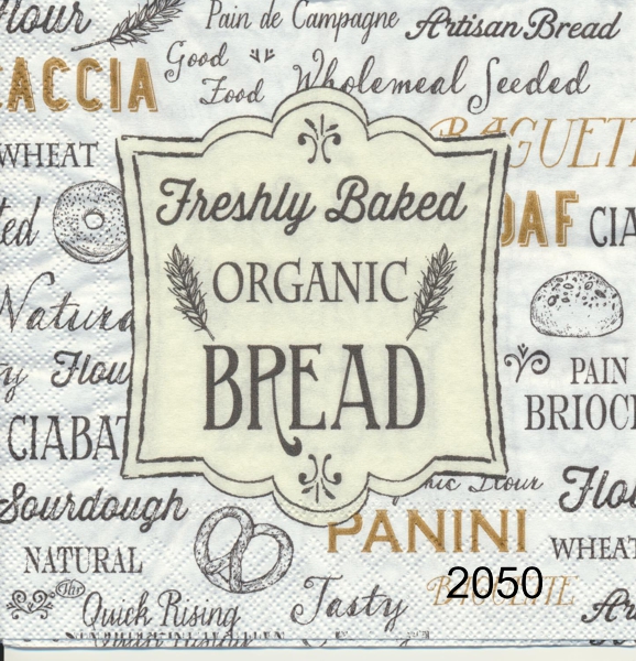 Freshly Baked organic BREAD