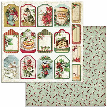 Paper Pack Stamperia - Classic Christmas  SBBL74