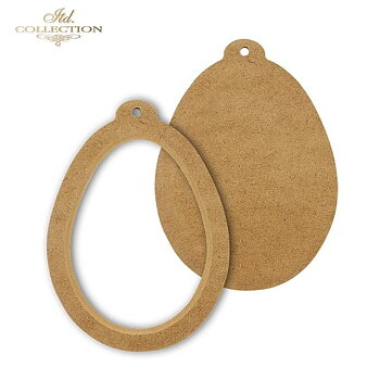 Egg Frame 16 cm x 12 cm. 2 delar  - HDF016