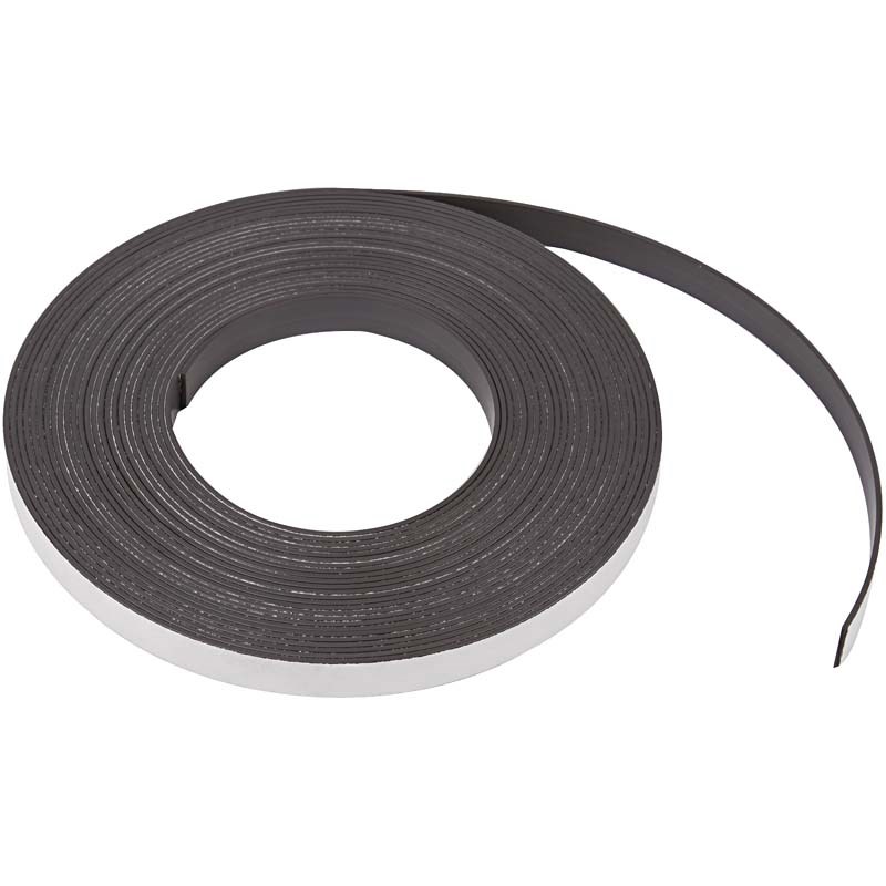 Självhäftande magnetband säljes per dm