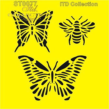 Stencil 16X16 cm    ST0077B