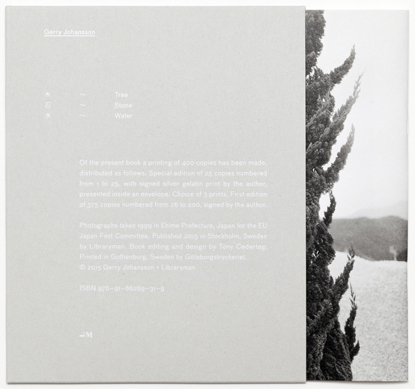 Gerry Johansson - Tree Stone Water