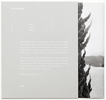 Gerry Johansson - Tree Stone Water