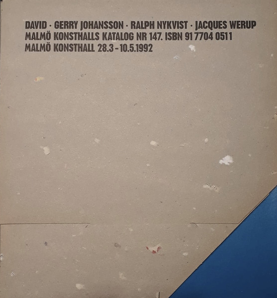 Dawid, Gerry J mfl - Från Skåne