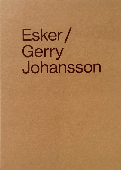Gerry Johansson - Esker