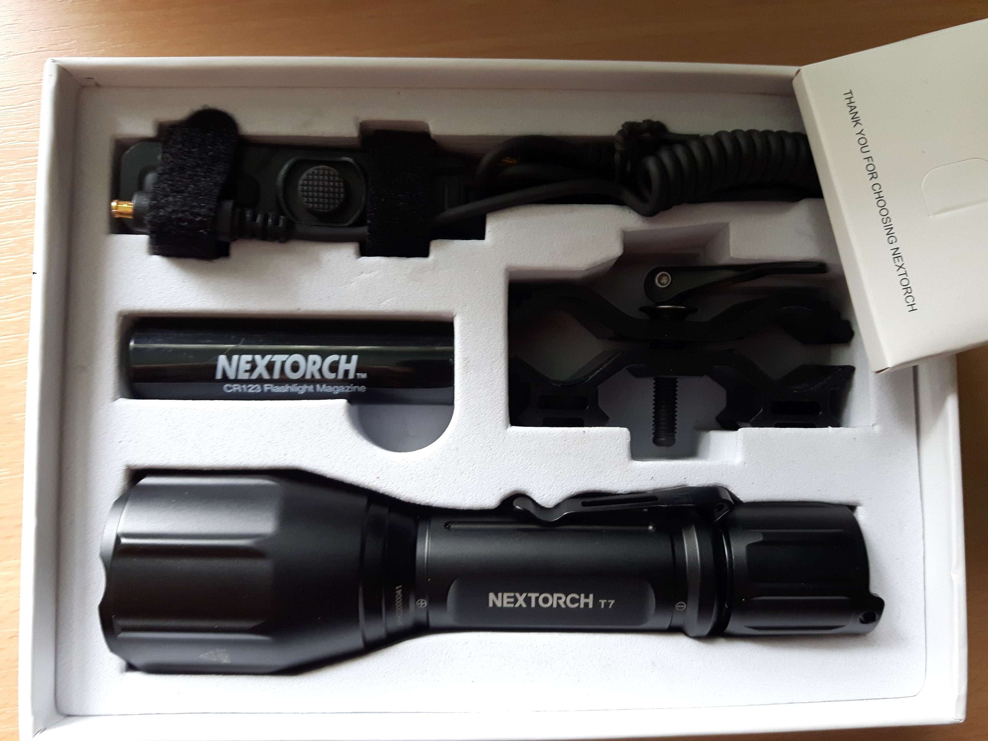 Vapenlampa  Nextorch T7 