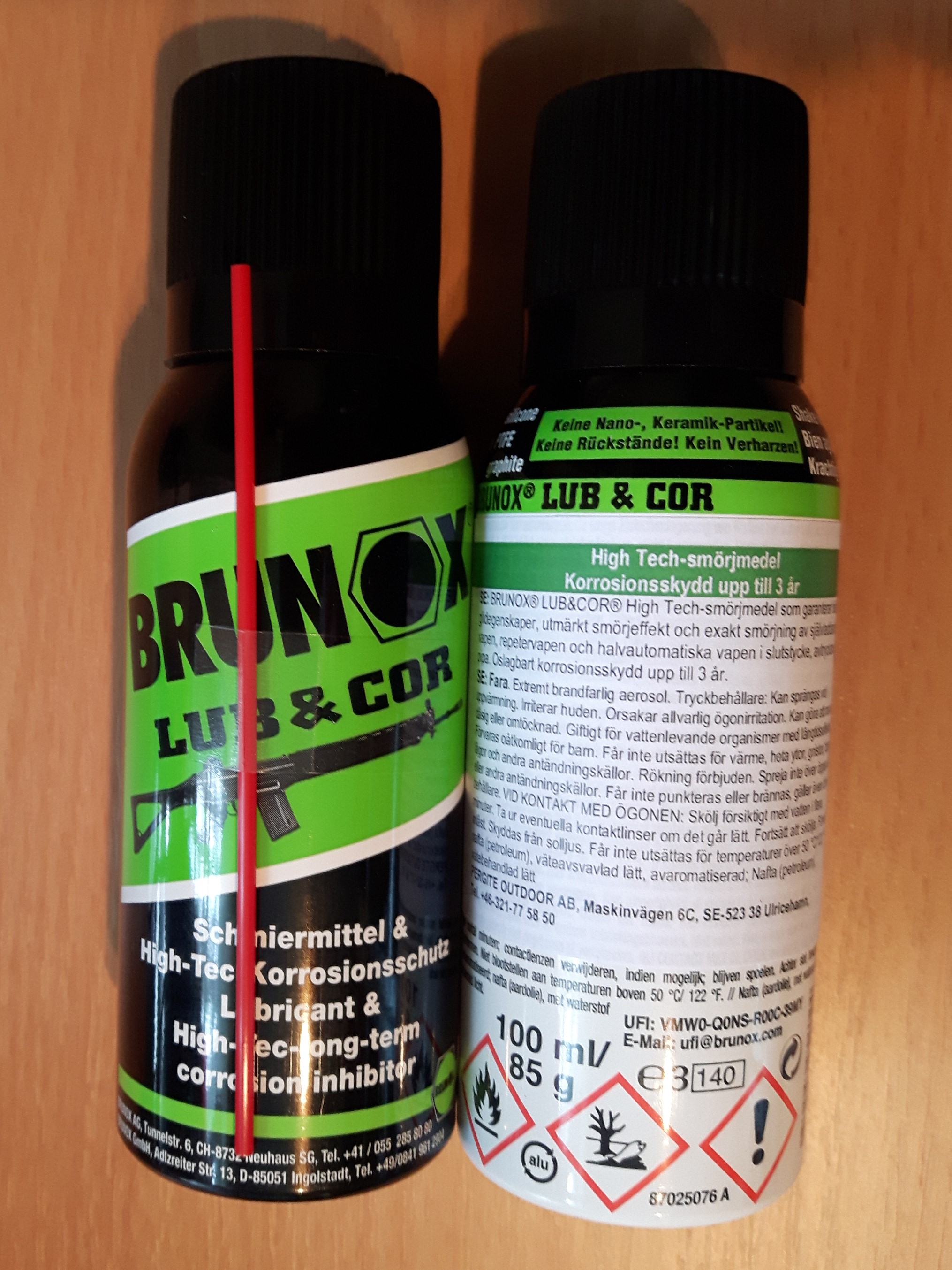 Vapenolja Brunox100ml