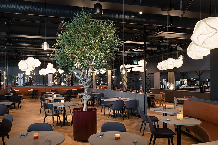 Olive Nidra, planta artificial