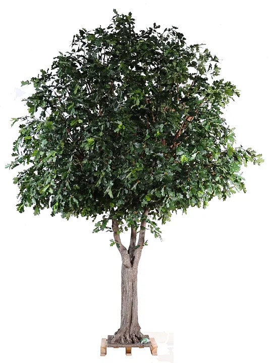 Roble XL, planta artificial con tronco artificial