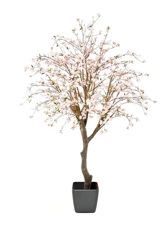 Cerezo y Jacaranda, plantas artificiales