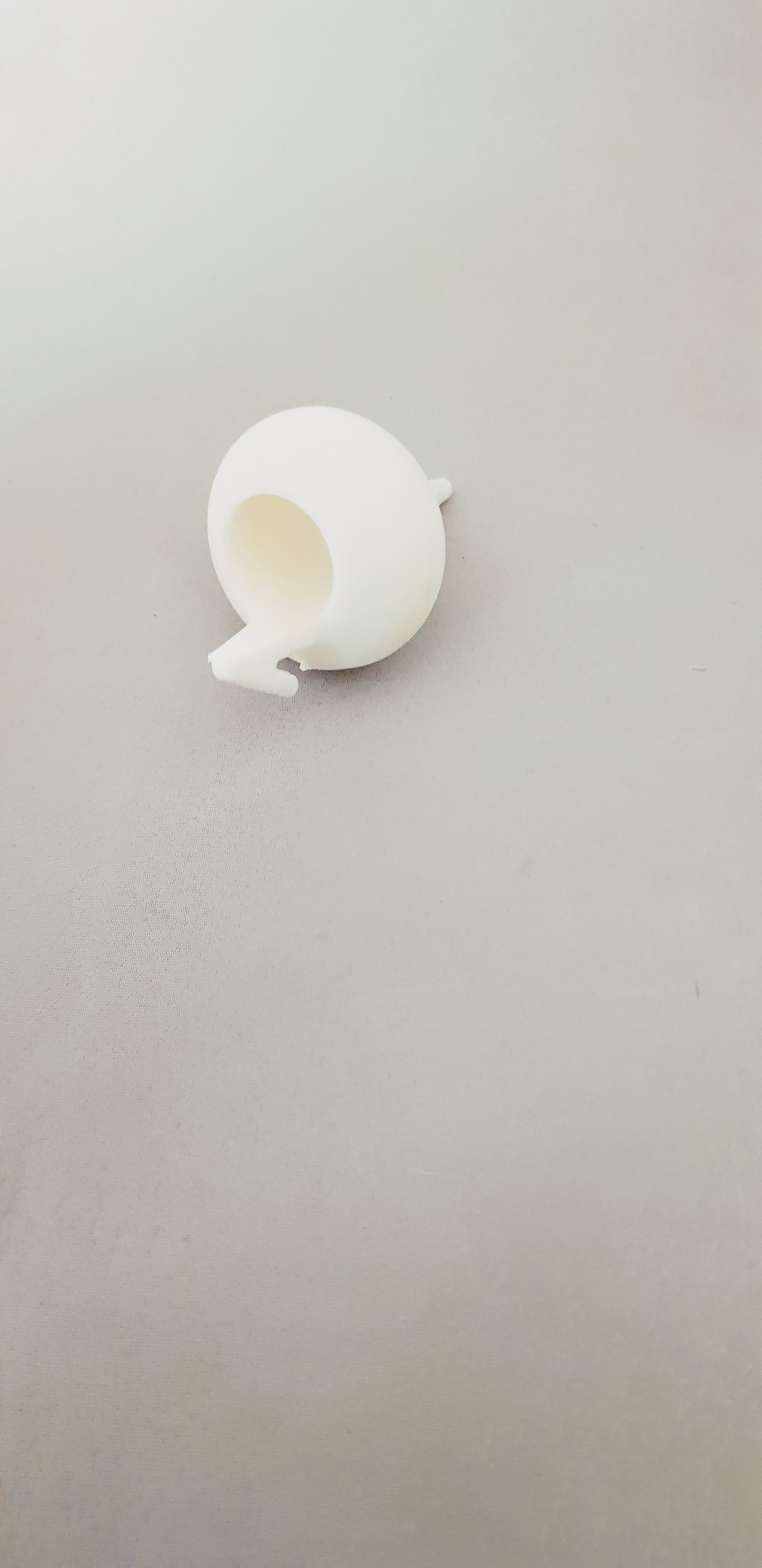 Knopp till 22mm aluminiumstång vit eller gul - 7