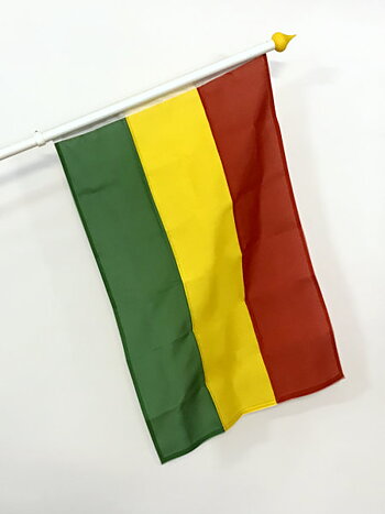 Bolivias fasadflagga utan stadsvapen
