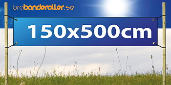Banderoll Standard 150x500cm
