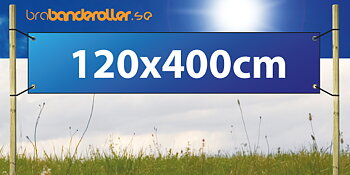 Banderoll Standard 120x400cm