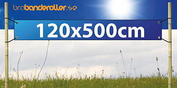 Banderoll Standard 120x500cm