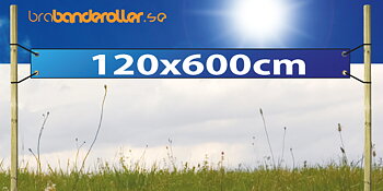 Banderoll Standard 120x600cm