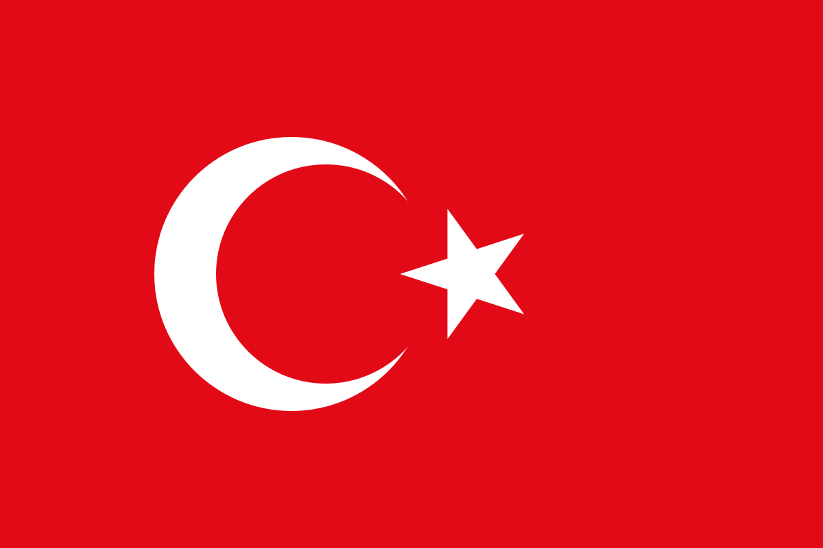 Turkiet Flagga - 2