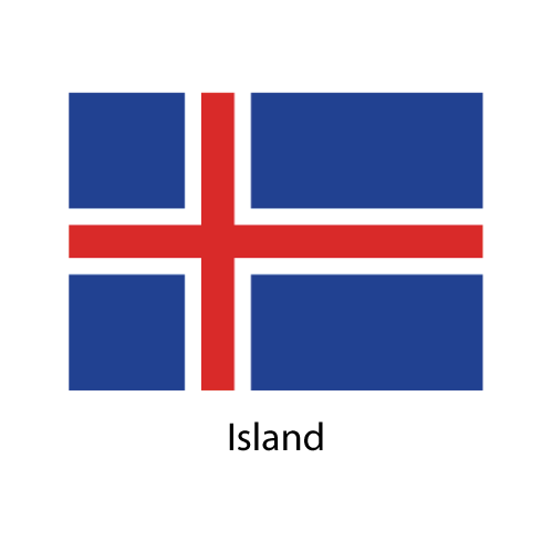 Island Flagga - 2