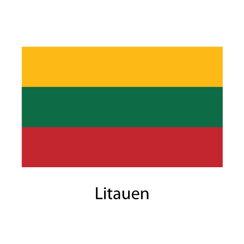 Litauen Flagga - 2